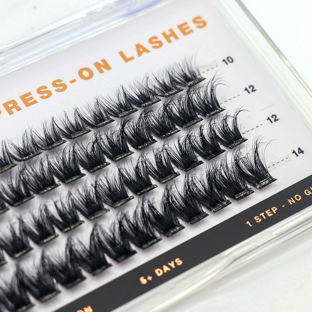 PRESS-ON LASHES - STYLE "BOLD GLAMOUR"