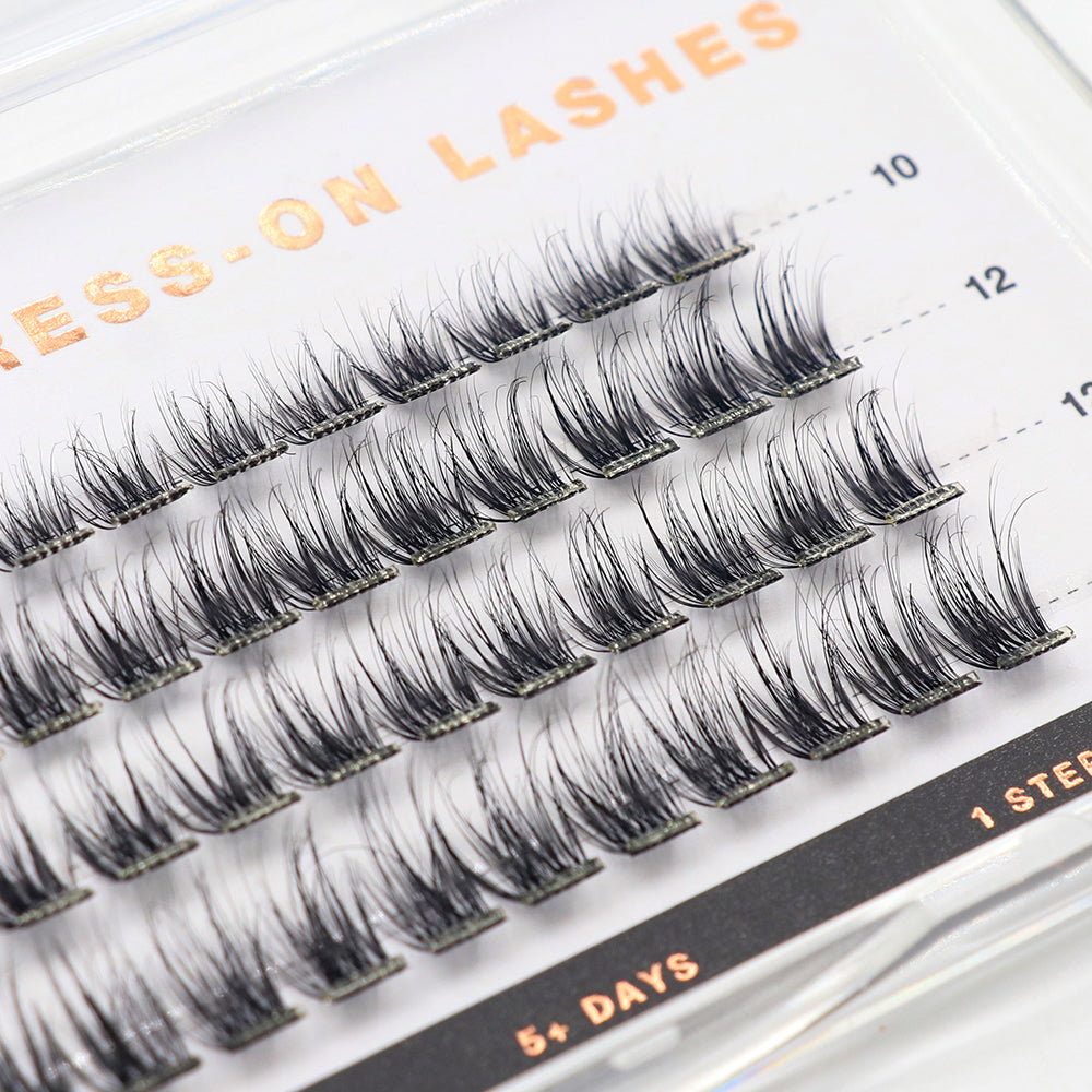 PRESS-ON LASHES - STYLE "EVERYDAY QT"
