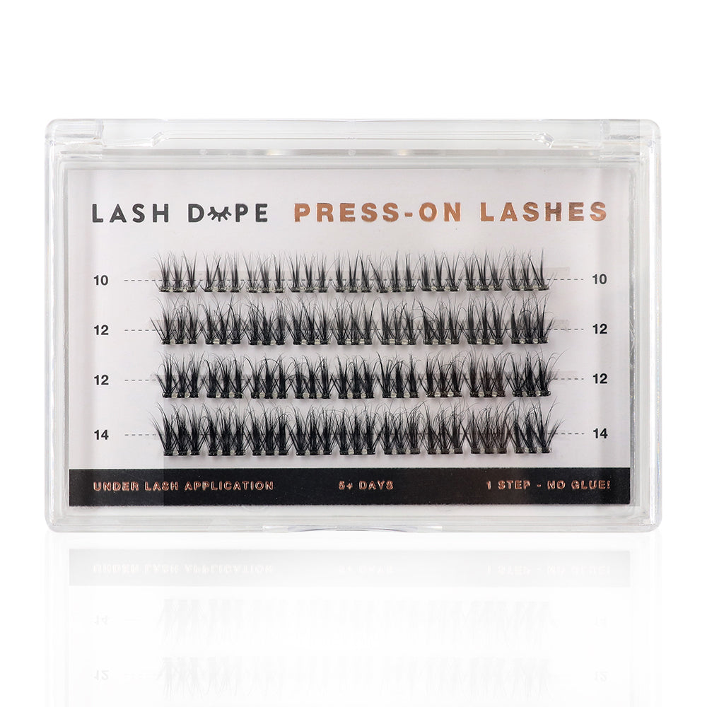 PRESS-ON LASHES - STYLE "PERFECT 10"
