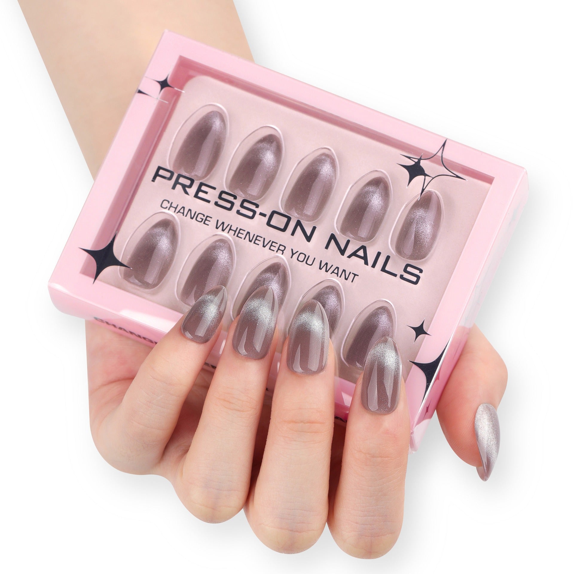 SOFT GEL PRESS ON NAIL KIT [Feline Fine]